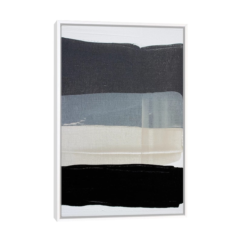 "Gray Series I" by Kent Youngstrom Framed - White - 26x18