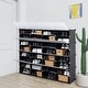 preview thumbnail 4 of 17, Portable Shoe Rack Organizer 66-72 Pair Tower Shelf Storage Cabinet
