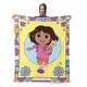 preview thumbnail 23 of 64, Nickelodeon Dora the Explorer Silk Touch Throw Blanket