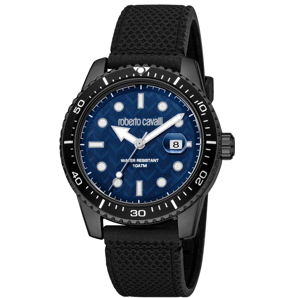 Roberto Cavalli Men's Classic Blue Dial Watch - RC5G084P0075 - 6 (36)