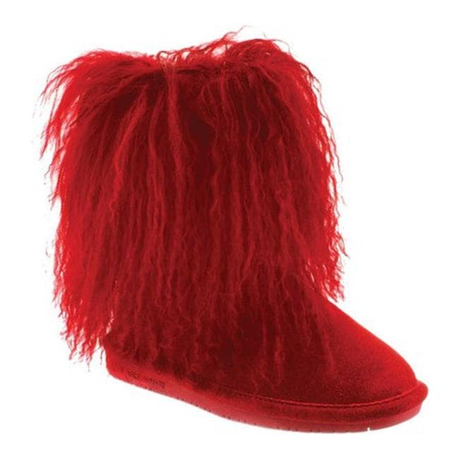bearpaw lamb fur boots