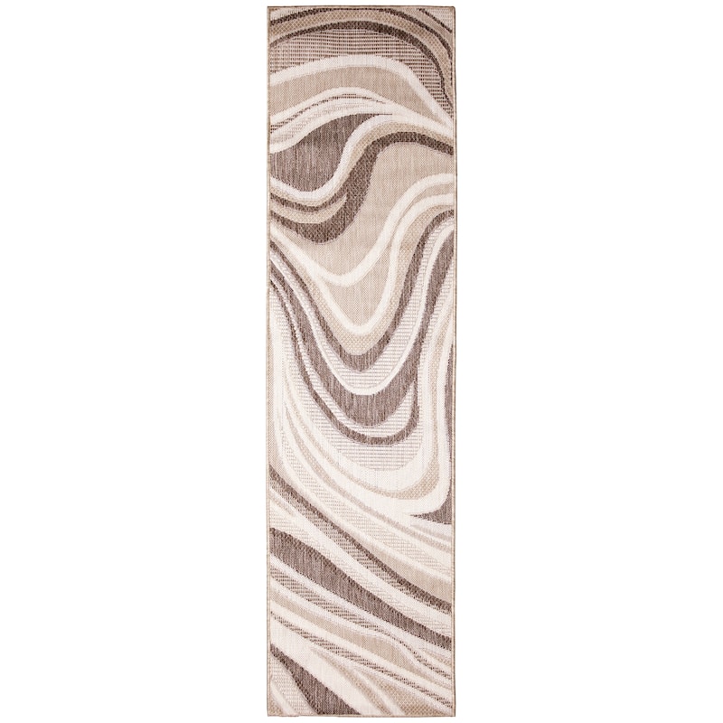 Liora Manne Malibu Waves Indoor/Outdoor Rug
