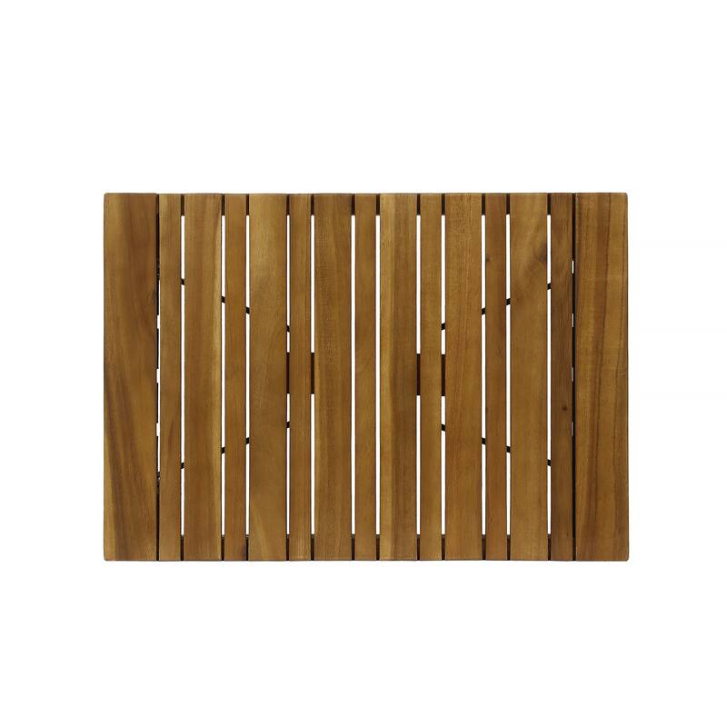 Huntsville Outdoor Acacia Wood Foldable Side Table by Christopher Knight Home