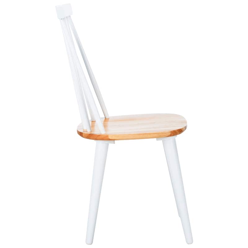 SAFAVIEH Gwennaelle Spindle Back Side Chair (Set of 2) - 17.3" W x 20.7" L x 36" H - 17"Wx21"Dx36"H