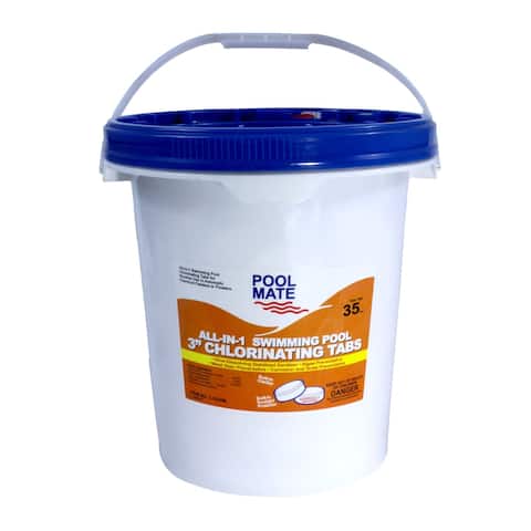 Pool Mate All-In-one Swimming Pool Three-inch Chlorinating Tabs