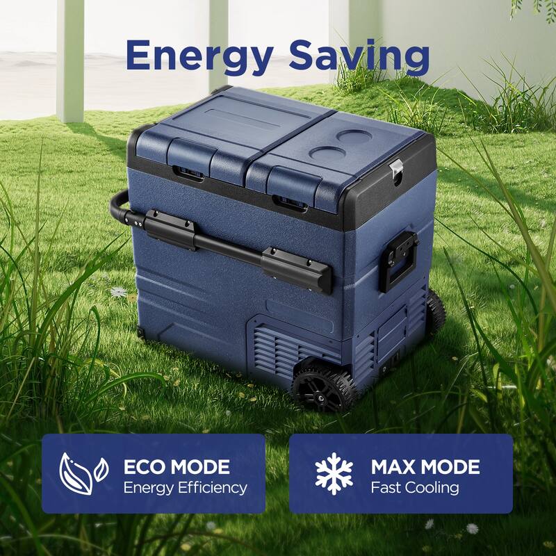 BODEGA Car Refrigerator,Dual Zone Cooler,Temp Independent,APP Control