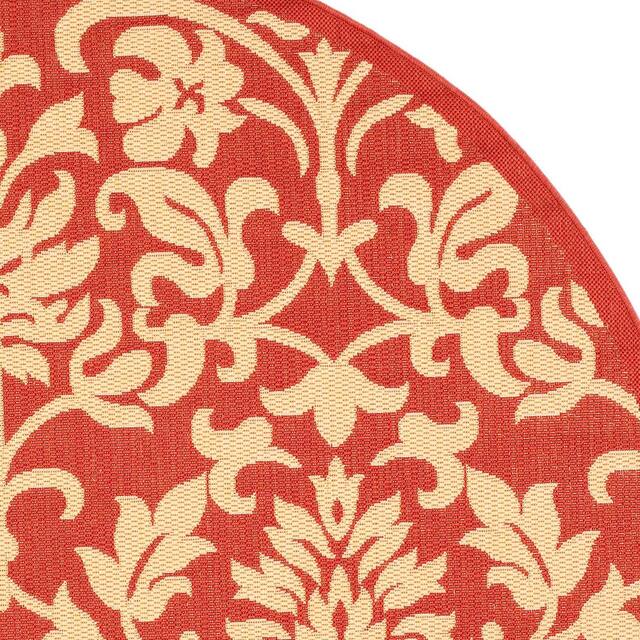 SAFAVIEH Courtyard Bettylou Indoor/ Outdoor Damask Area Rug