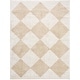 preview thumbnail 2 of 33, Livabliss Fossay Shag Modern & Contemporary Diamond Washable Area Rug