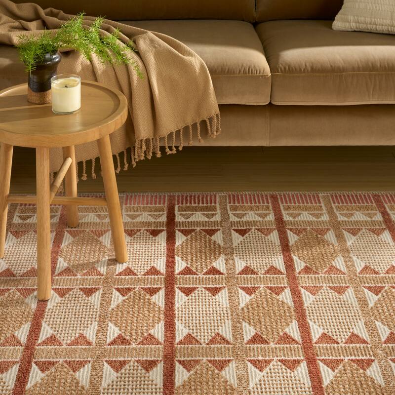 Nourison Nordic Indoor only Geometric Area Rug