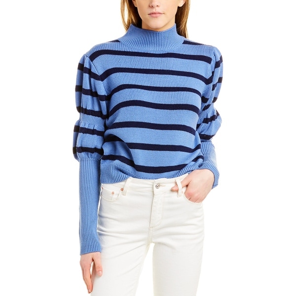 derek lam 10 crosby puff sleeve sweater