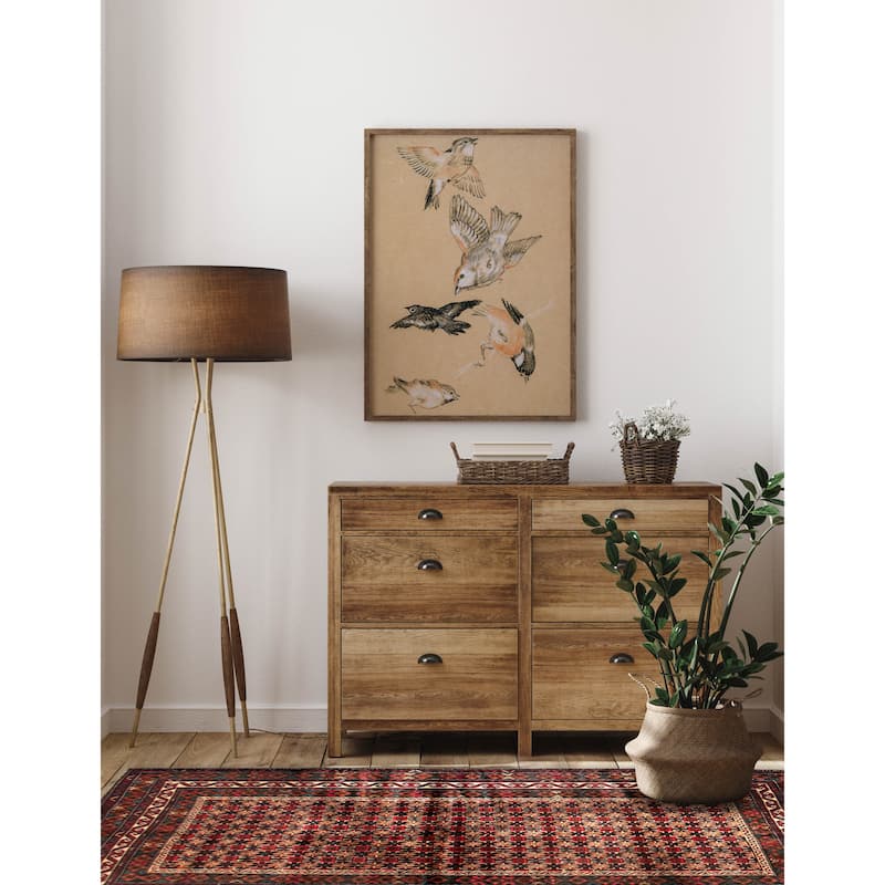 Teimani Brown Rug 3'9" x 6'4" - 3'9 x 6'4