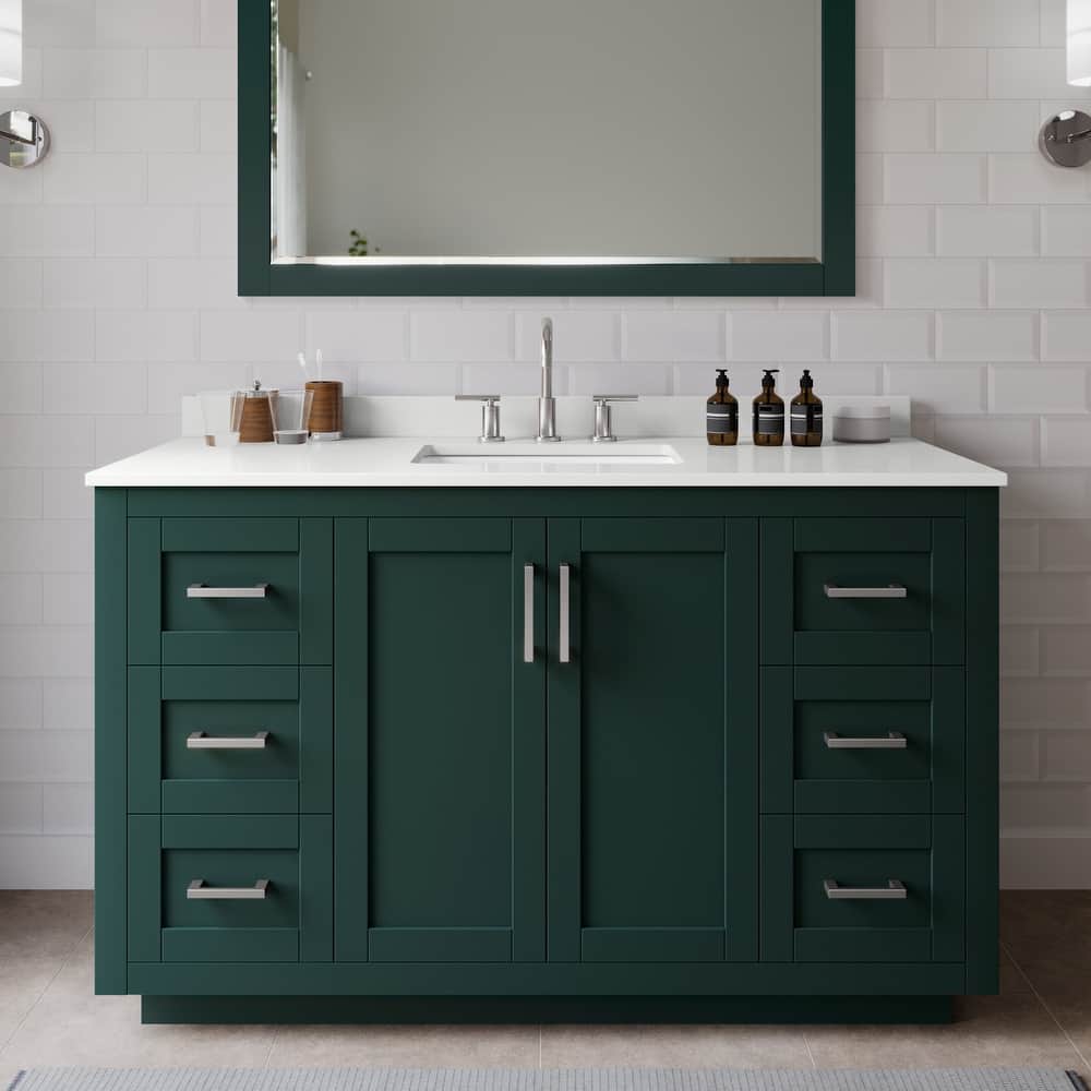 Wyndham Collection WCF292954S-QTZ-US3M46 Miranda 54" Free Standing