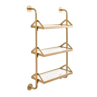 Kate and Laurel Marit Three-Tier Wall Shelf