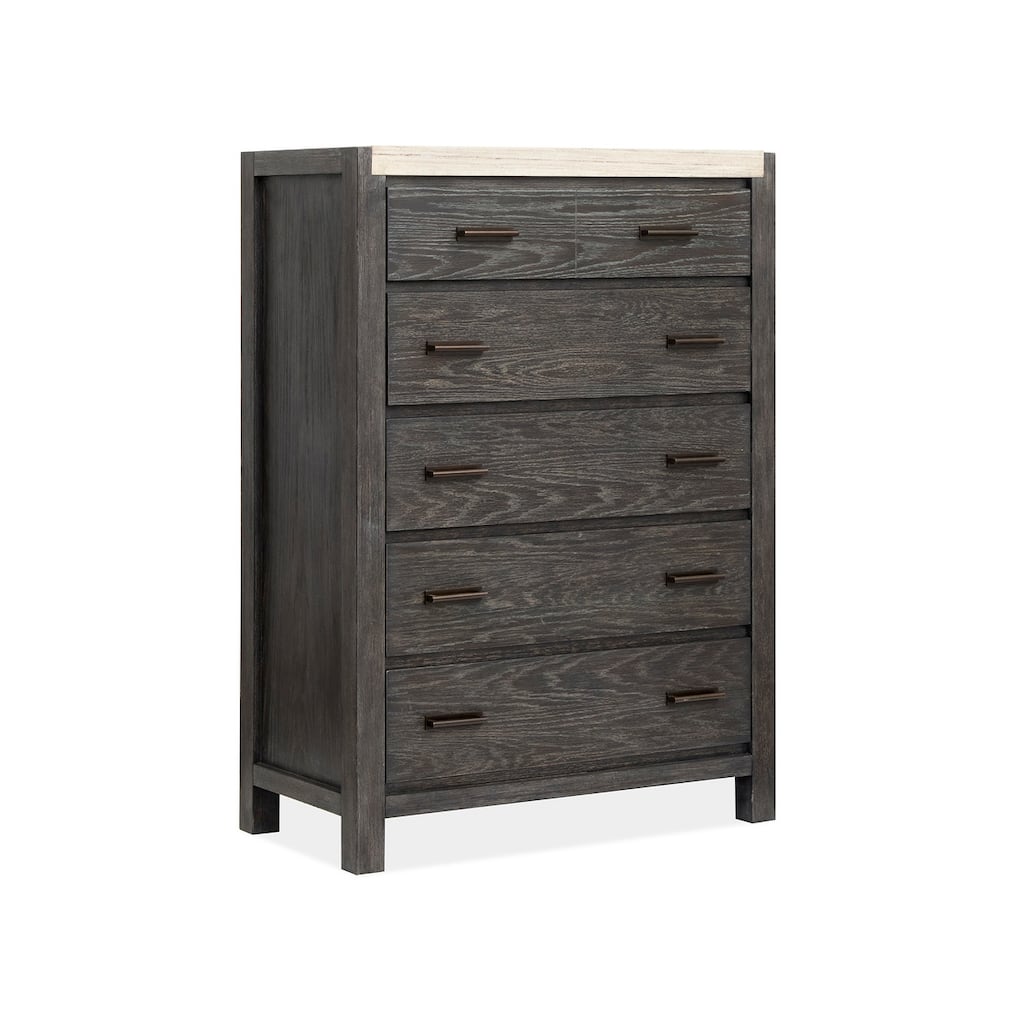 Magnussen Home Plum Creek Ravenwood Black Drawer Chest