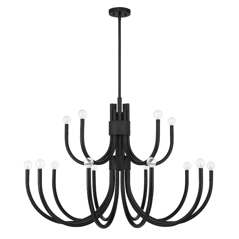 Savoy House 1-6682-15 Sorrento 15 Light 42" Wide Taper Candle Style