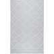 preview thumbnail 40 of 59, Hand-woven Villach Flatweave Wool Area Rug - 9' x 13' Light Blue
