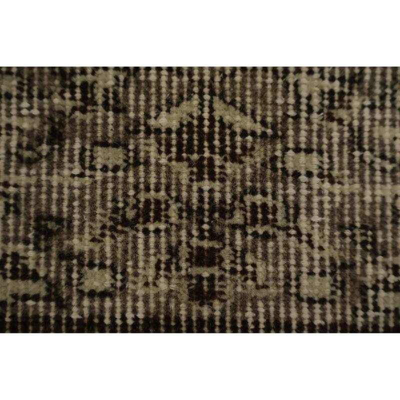 Hand Knotted Oriental 100% Wool Carpet Transitional Floral Beige & Ivories Anatolian Area Rug - 9' 2'' X 6' 2''