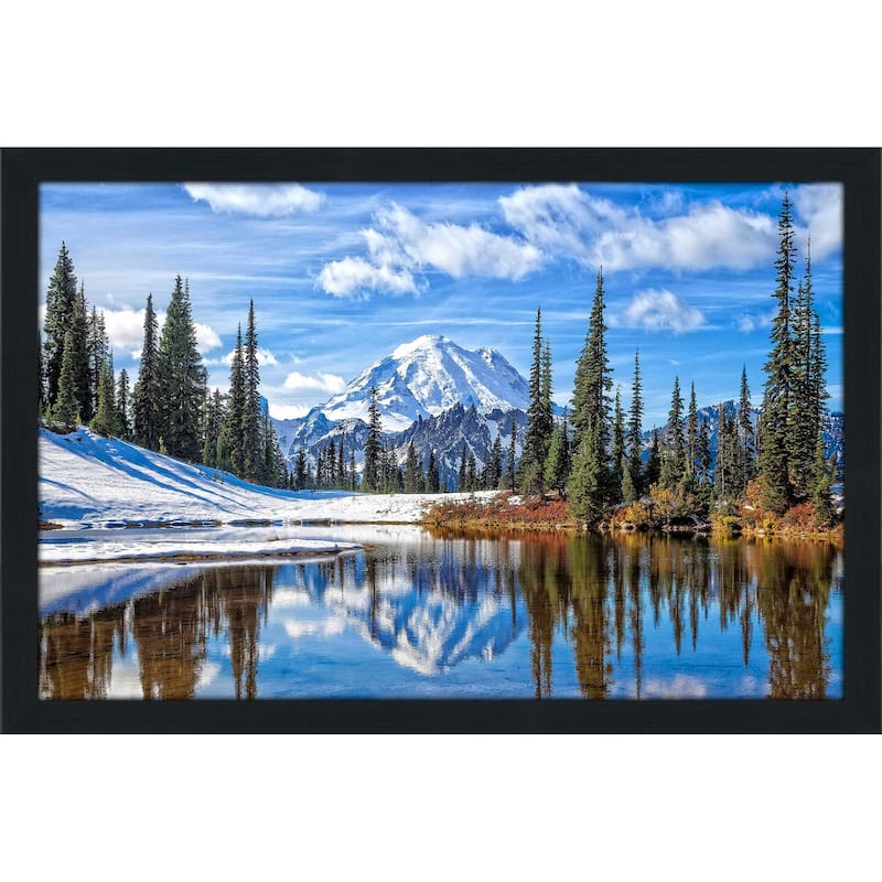 "Mt. Rainier Vista" by Michael Broom Print on Acrylic