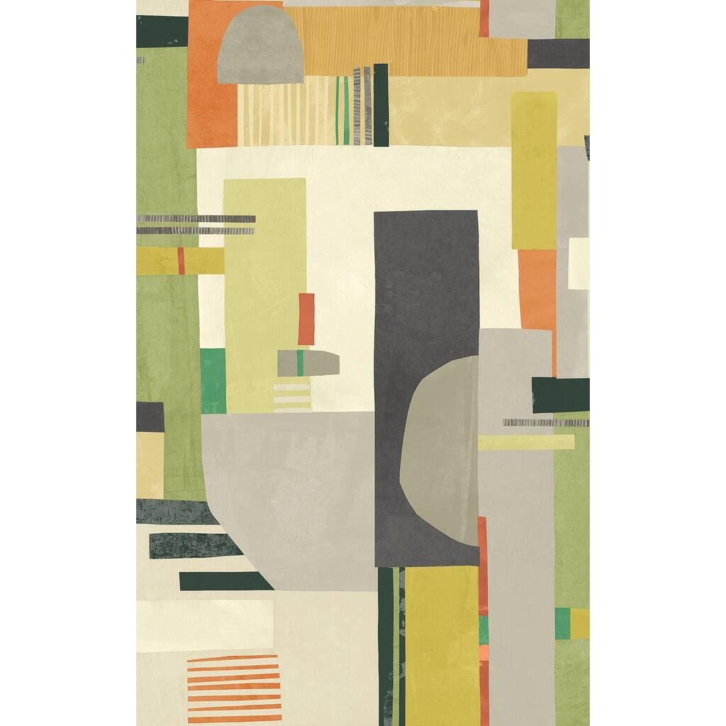 Rhodes Sage Blocs Wallpaper