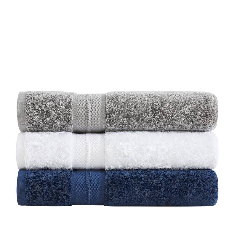 London Fog Signature Solid 12 Piece Towel Set