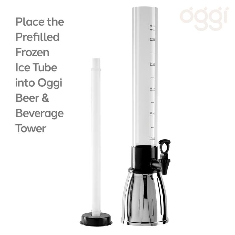 Oggi Beer & Beverage Tower, Set of 2 Replacement Tubes Bed Bath