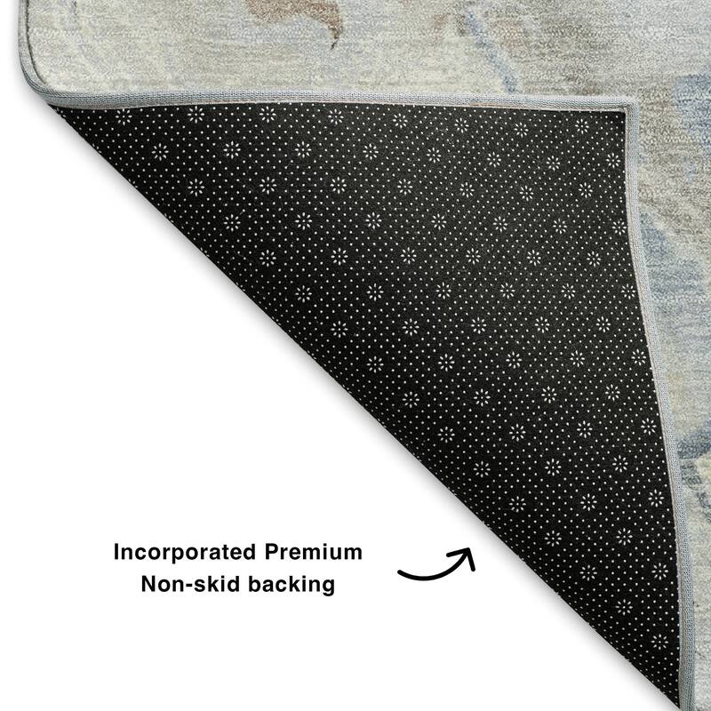 Premium Washable Super Soft Abstract Chic Mayfield Rug