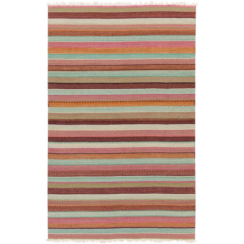 Hand-woven Tessa Stripe Wool Area Rug