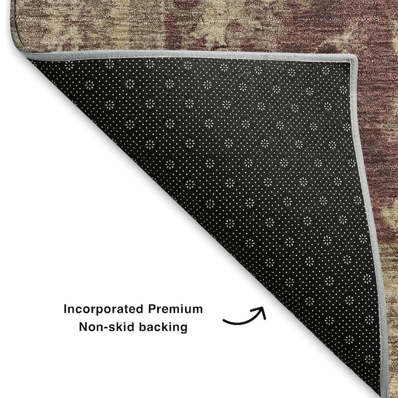 Premium Washable Super Soft Traditional Mayfield Rug
