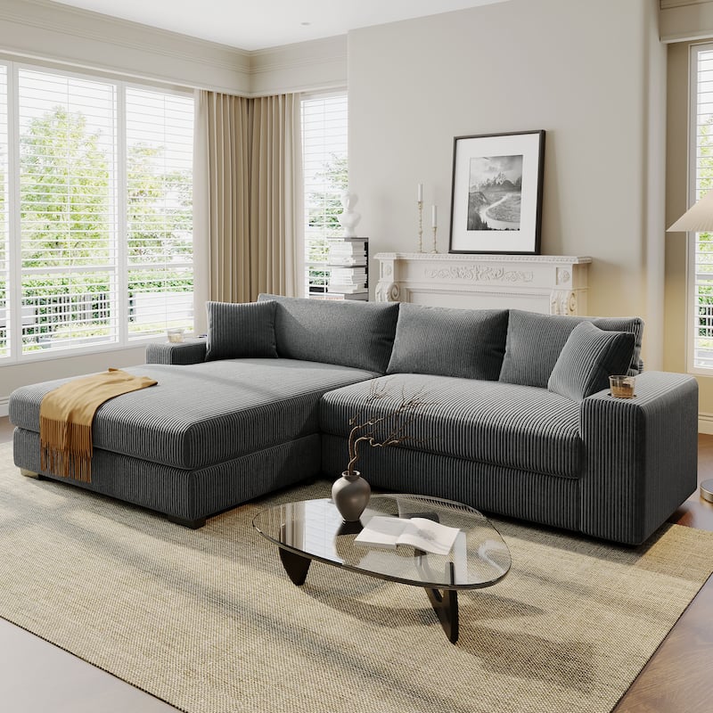 Christopher Knight Home - Trillium Fabric Sectional Sofa
