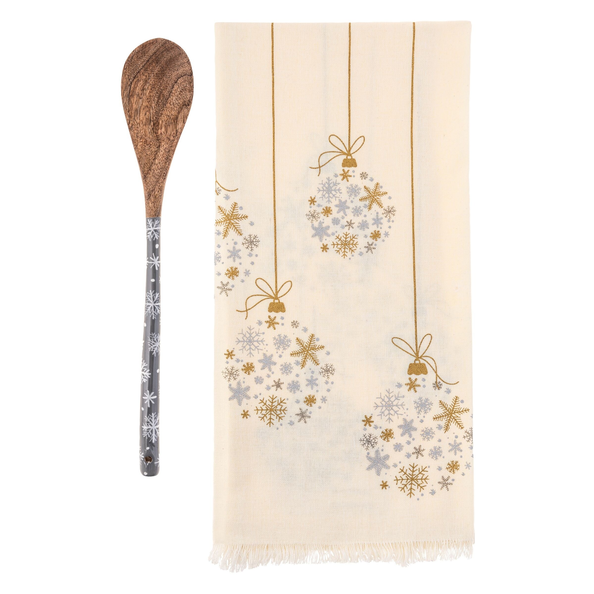 Tea Towel with Spoon Gift Set