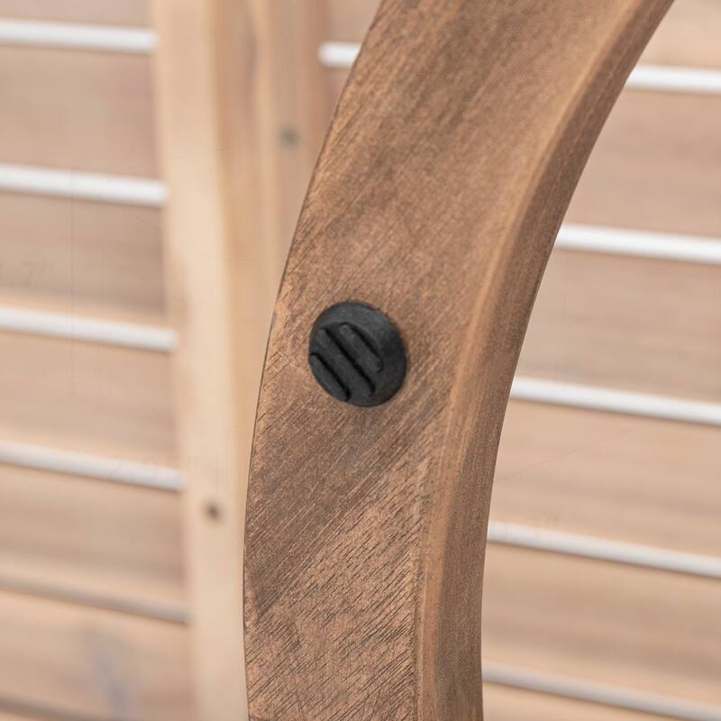 2 - Person Outdoor Acacia Wood Patio Seating Group