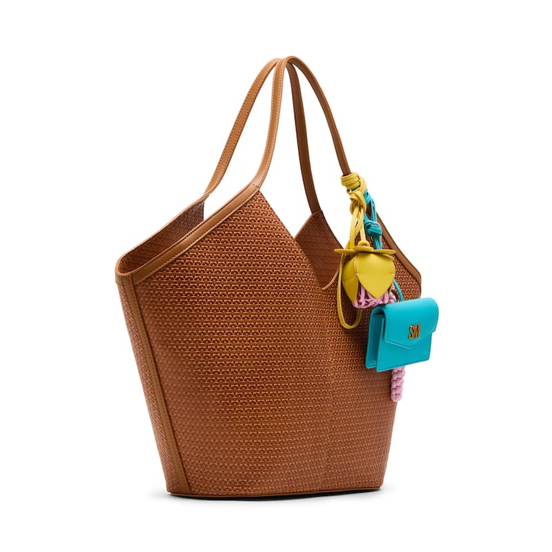 Steve Madden Maira Woven Tote - Ginger
