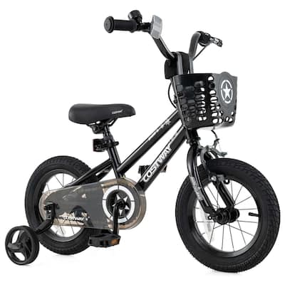 Costway 12"/14"/16"/18" Kid’s Bike with Training Wheels Adjustable - See Details