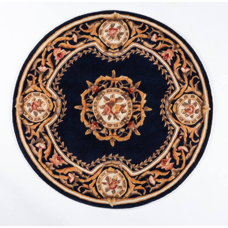 Momeni Harmony Hand Tufted Wool Traditional Floral Area Rug