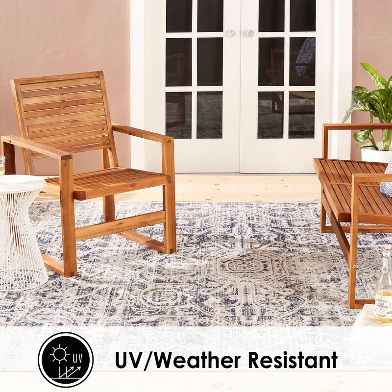 Nicole Miller Patio Sofia Fleur Area Rug