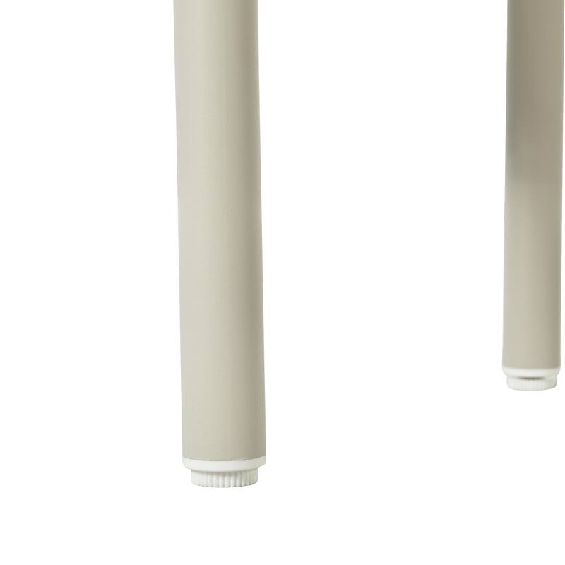 6/8-Piece Half Moon PE Wicker Patio Sectional Set with Dual Coffee Tables