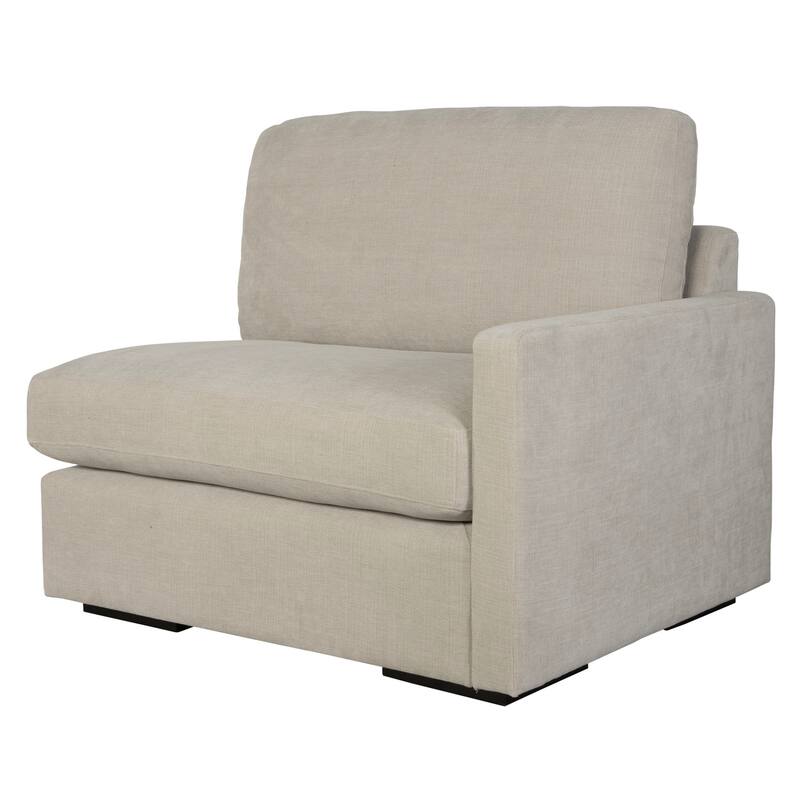 Uttermost 238-R-REFUGE Refuge 43" Wide Polyester Sectional Right Arm