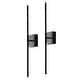 preview thumbnail 91 of 105, Conley 28" Dimmable Integrated LED Metal Wall Sconce, by JONATHAN Y