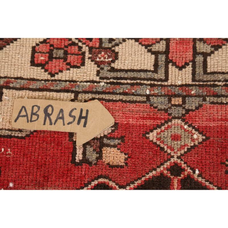 Hand Knotted Oriental 100% Wool Carpet Traditional Medallion Oranges & Rust Bakhtiari Area Rug - 6' 1'' X 4' 11''