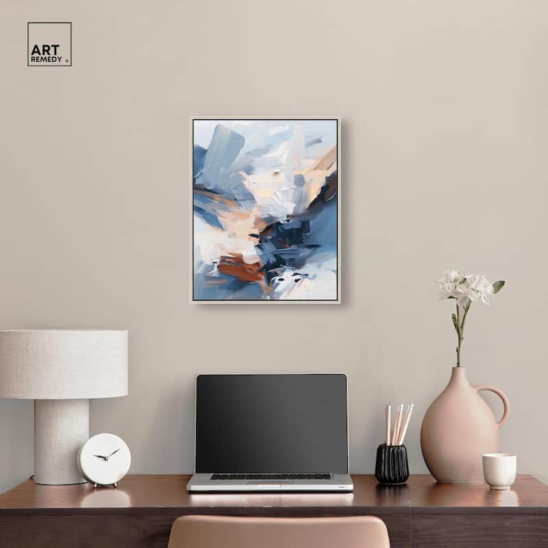 A Symphony in White I Canvas by Art Remedy