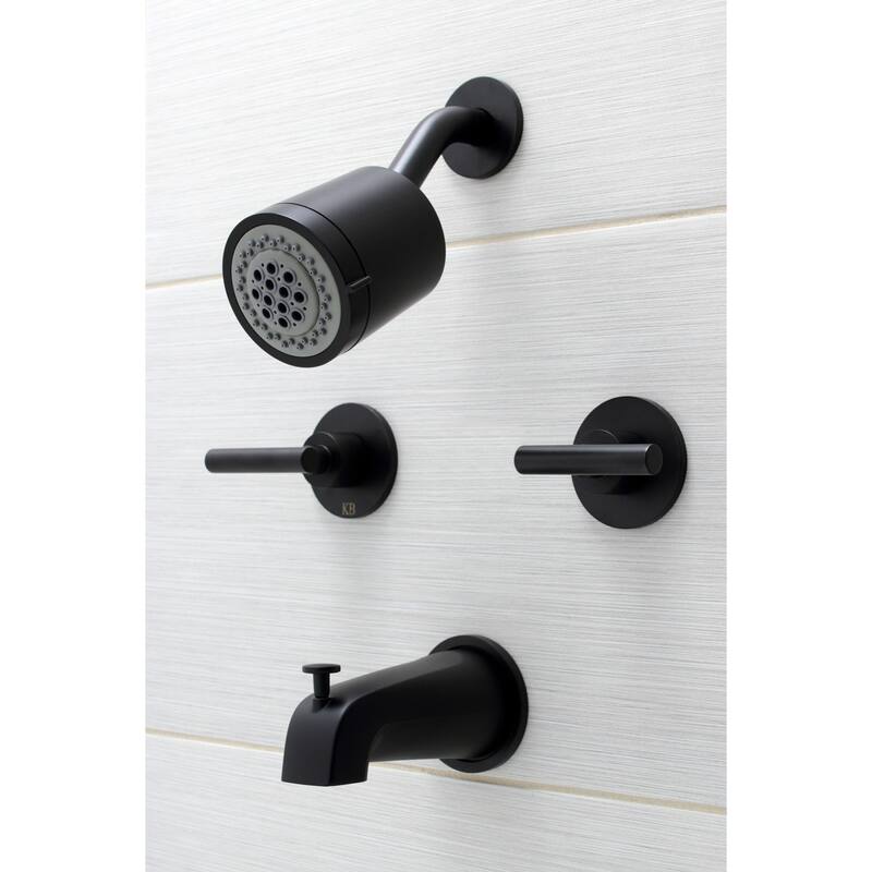 Kingston Brass Manhattan Two-Handle Tub and Shower Faucet