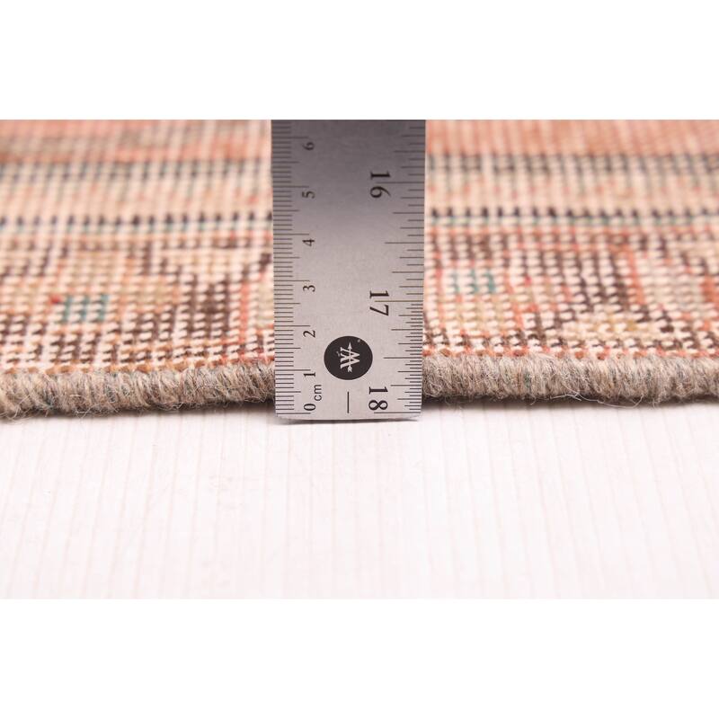 ECARPETGALLERY Hand-knotted Antalya Vintage Brown, Copper Wool Rug - 9'5 x 12'5