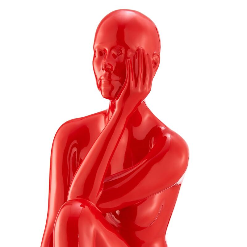 Lady Antoinette Resin Sculpture with Base - N/A
