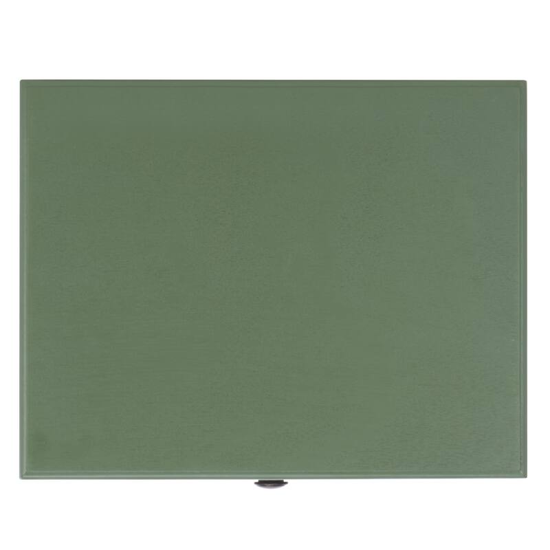 SAFAVIEH Helma Distressed Black Drawer Storage Side Table - 15" x 11.8" x 27.6" - 15"W x 12"D x 26"H