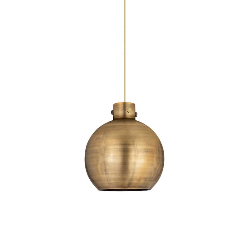 Innovations Lighting 410-1PL-16-14 Newton Sphere Pendant Newton Sphere - Brushed Brass