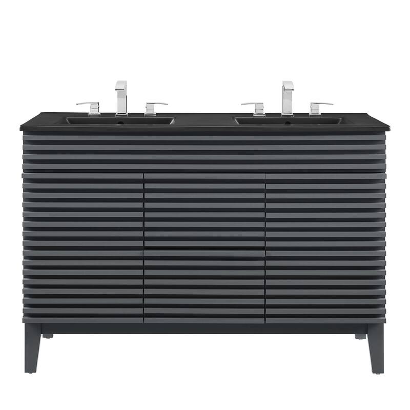 Render 48" Double Sink Bathroom Vanity