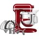 preview thumbnail 6 of 8, KitchenAid 7-Qt. Bowl Lift Stand Mixer in Empire Red