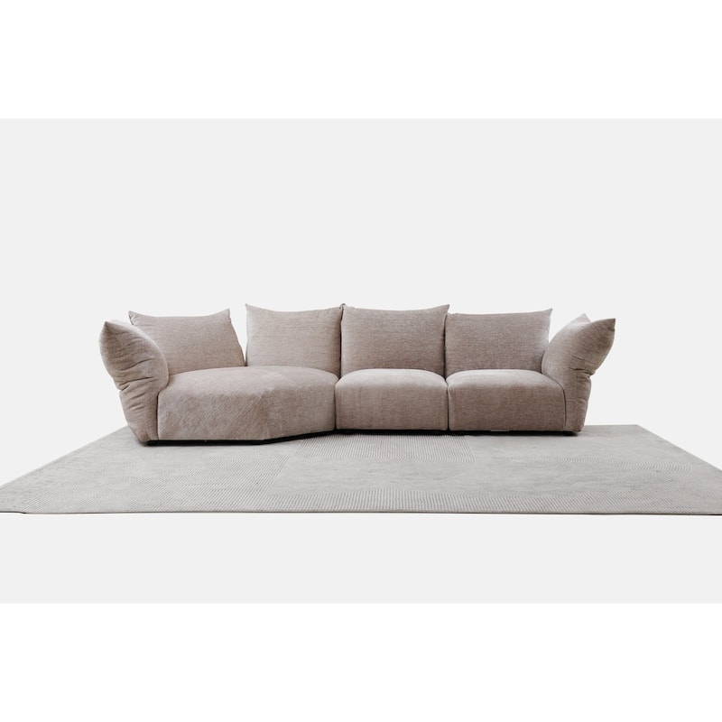 Edar 150'' Adjustable Back And Arm Reversible Sectional