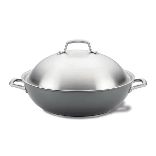 Anolon 81116 Accolade 13.5-Inch Wok with Lid. Opens flyout.