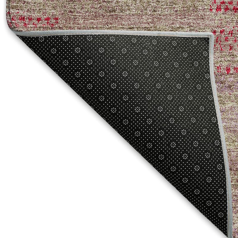 Premium Washable Super Soft Geo Stripe Mayfield Rug